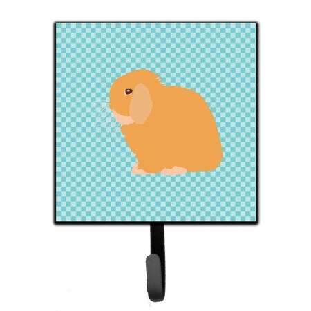 Jensendistributionservices Holland Lop Rabbit Blue Check Leash or Key Holder MI1710014